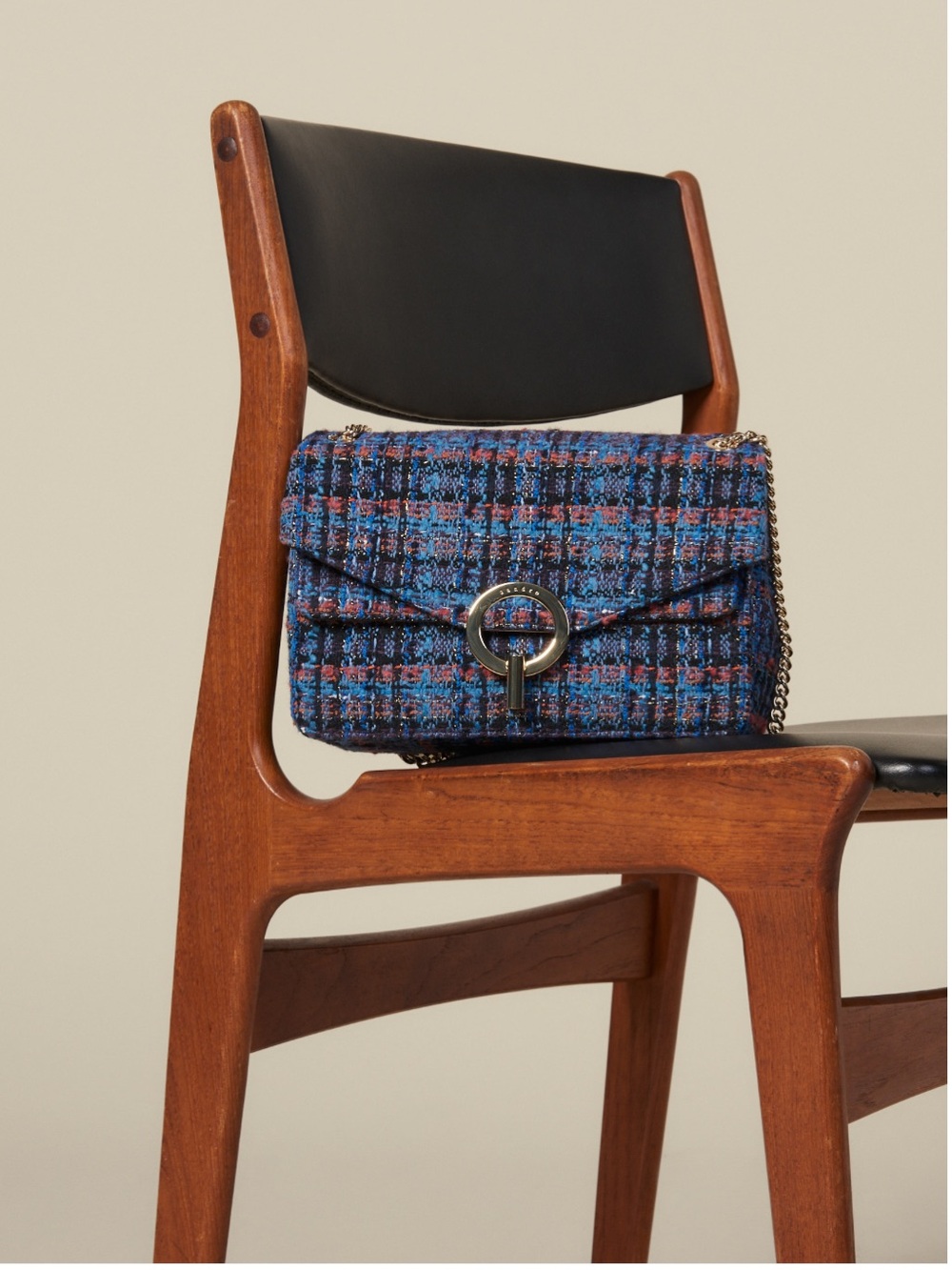 Sandro Tweed Shoulder Bag NWT